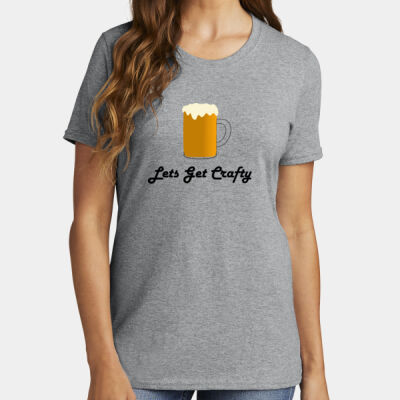 Printed - Ladies Core Cotton Tee Thumbnail