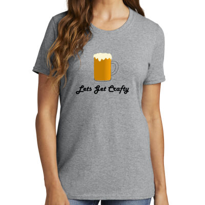 Printed - Ladies Core Cotton Tee Thumbnail