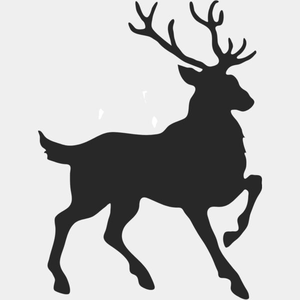 Deer Buck Silhouette 3 Thumbnail