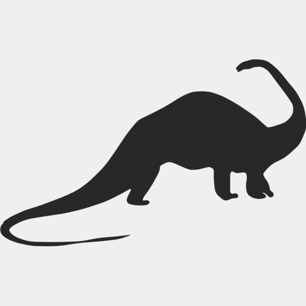 Brachiosaurus Dinosaur Silhouette 7 Thumbnail