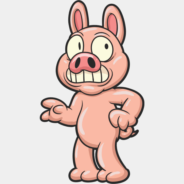 Cartoon Pig 6 Thumbnail