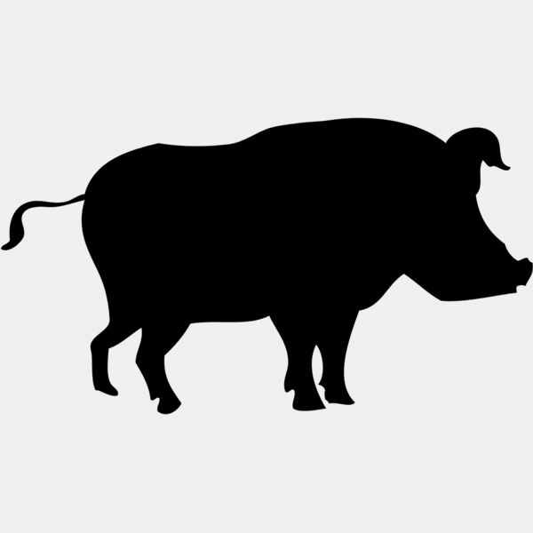 Pig Silhouette 3 Thumbnail