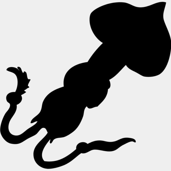 Squid Silhouette 2 Thumbnail
