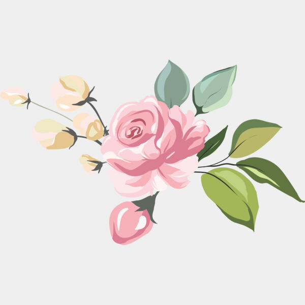 Pink Roses Flower 1 Thumbnail