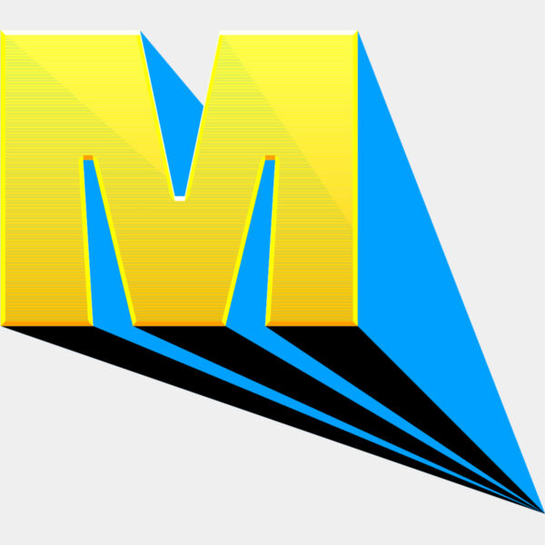 Superhero Comic Book M 1 Thumbnail