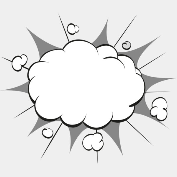Comic Book Dust Cloud Explosion 2 Thumbnail
