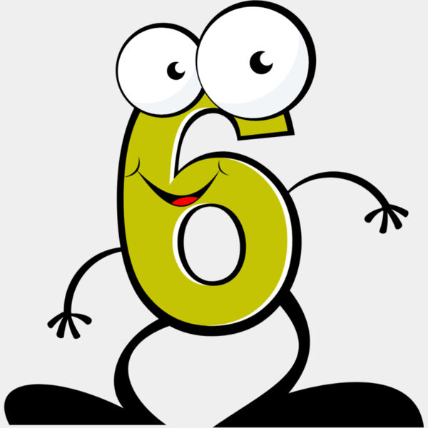 Cartoon Six 6 Thumbnail