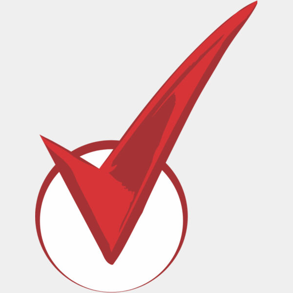 Red Right Checkmark in Red Circle Check Box 1 Thumbnail