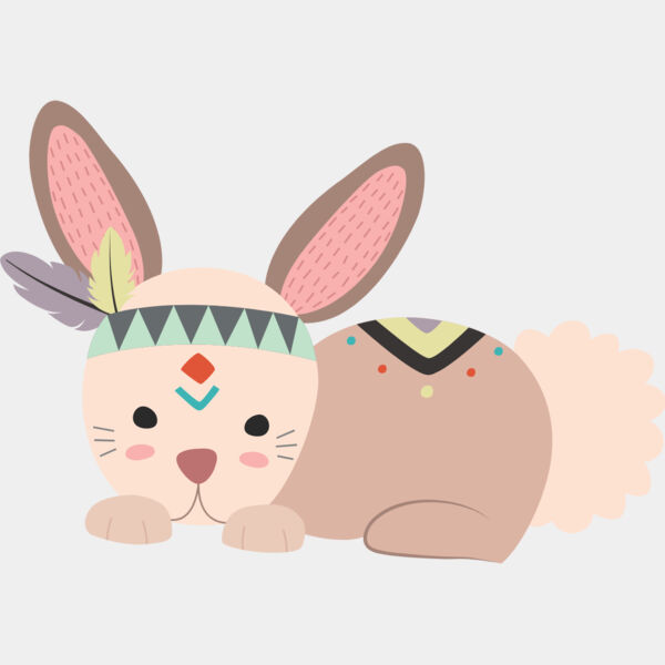 Woodlands Tribal Rabbit 1 Thumbnail