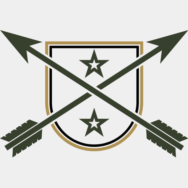 Military Arrow Badge Shield Emblem 1 Thumbnail