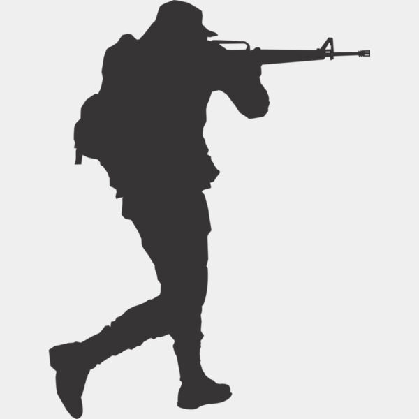 Soldier Silhouette 10 Thumbnail