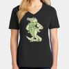 Ladies Core Cotton V-Neck Tee Thumbnail