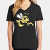 Ladies Core Cotton V-Neck Tee Thumbnail