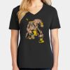 Ladies Core Cotton V-Neck Tee Thumbnail