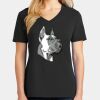 Ladies Core Cotton V-Neck Tee Thumbnail