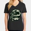 Ladies Core Cotton V-Neck Tee Thumbnail