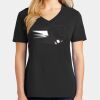 Ladies Core Cotton V-Neck Tee Thumbnail