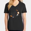 Ladies Core Cotton V-Neck Tee Thumbnail