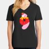 Ladies Core Cotton V-Neck Tee Thumbnail