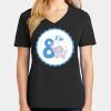Ladies Core Cotton V-Neck Tee Thumbnail
