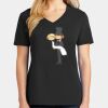 Ladies Core Cotton V-Neck Tee Thumbnail