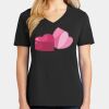 Ladies Core Cotton V-Neck Tee Thumbnail