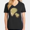 Ladies Core Cotton V-Neck Tee Thumbnail