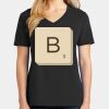 Ladies Core Cotton V-Neck Tee Thumbnail