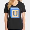 Ladies Core Cotton V-Neck Tee Thumbnail
