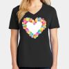Ladies Core Cotton V-Neck Tee Thumbnail