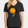 Ladies Core Cotton V-Neck Tee Thumbnail