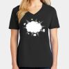 Ladies Core Cotton V-Neck Tee Thumbnail