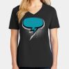 Ladies Core Cotton V-Neck Tee Thumbnail