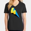 Ladies Core Cotton V-Neck Tee Thumbnail