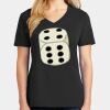 Ladies Core Cotton V-Neck Tee Thumbnail