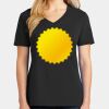 Ladies Core Cotton V-Neck Tee Thumbnail