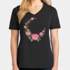 Ladies Core Cotton V-Neck Tee Thumbnail