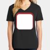 Ladies Core Cotton V-Neck Tee Thumbnail