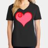Ladies Core Cotton V-Neck Tee Thumbnail
