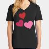Ladies Core Cotton V-Neck Tee Thumbnail