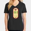 Ladies Core Cotton V-Neck Tee Thumbnail