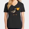Ladies Core Cotton V-Neck Tee Thumbnail
