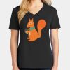 Ladies Core Cotton V-Neck Tee Thumbnail