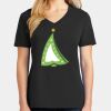 Ladies Core Cotton V-Neck Tee Thumbnail