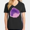 Ladies Core Cotton V-Neck Tee Thumbnail
