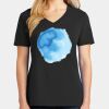 Ladies Core Cotton V-Neck Tee Thumbnail