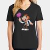 Ladies Core Cotton V-Neck Tee Thumbnail