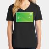 Ladies Core Cotton V-Neck Tee Thumbnail