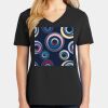 Ladies Core Cotton V-Neck Tee Thumbnail