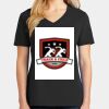 Ladies Core Cotton V-Neck Tee Thumbnail